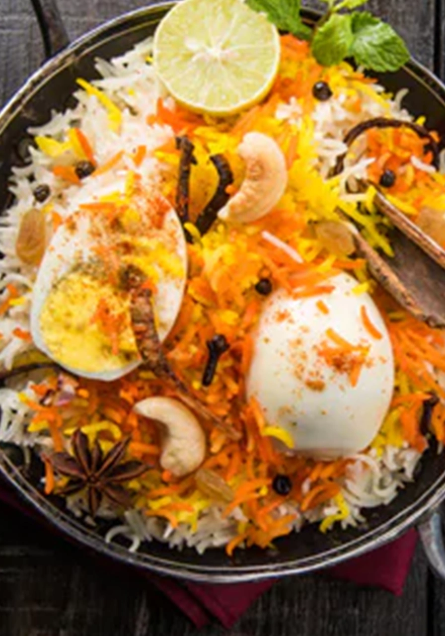 Kolkata Egg Biryani Kolkata Egg Biryani